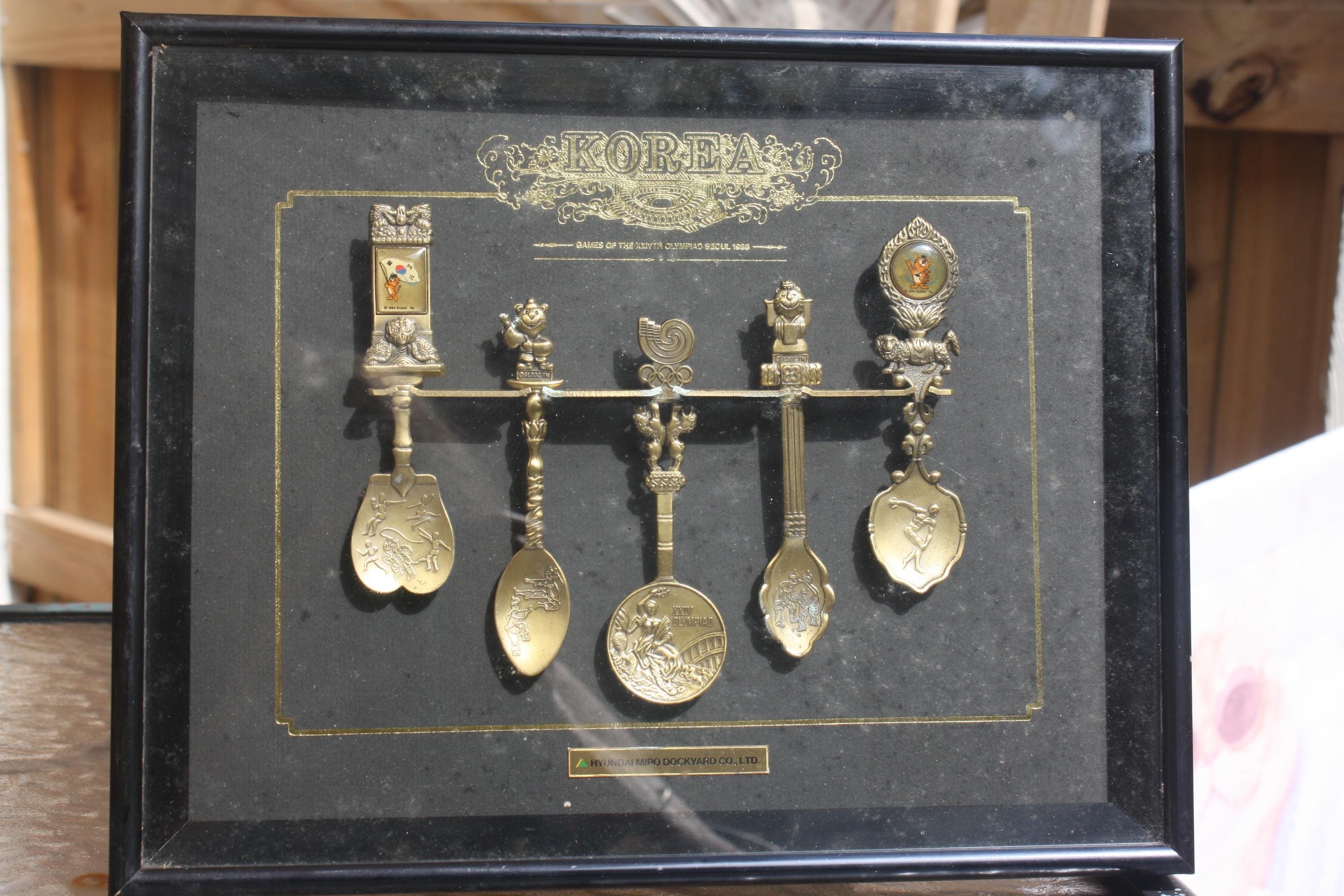 Seoul Korea 1988 Spoon Set - Etsy