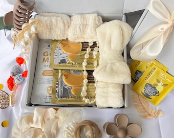 Set regalo personalizzato per donne - Cofanetto benessere e cura di sé - Idea regalo per compleanni, festa della mamma, relax in casa