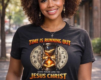 Time Is Running Out| Unisex Cotton Crew Tee