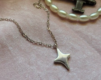 Puffy Sparkle Star Ketting