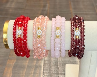 Sweetheart Sparkle Stack- love heart BLING!!