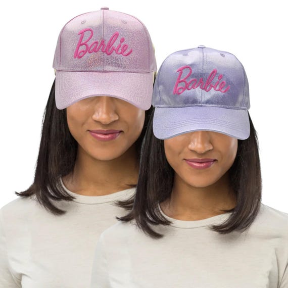 Bedazzled Barbie Girl Gifts for Her Embroidered Baseball Cap  display picture 1
