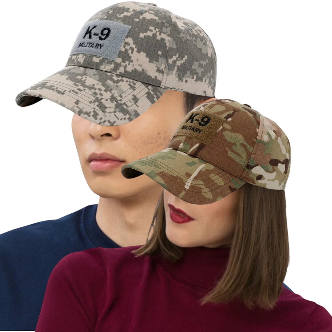 K-9 Military Cap Units Embroidered Baseball Hat Trained Dogs for ...