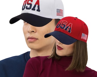 USA patch Patriotic Pride cap Make America Great Again Flag Embroidered Baseball Cap