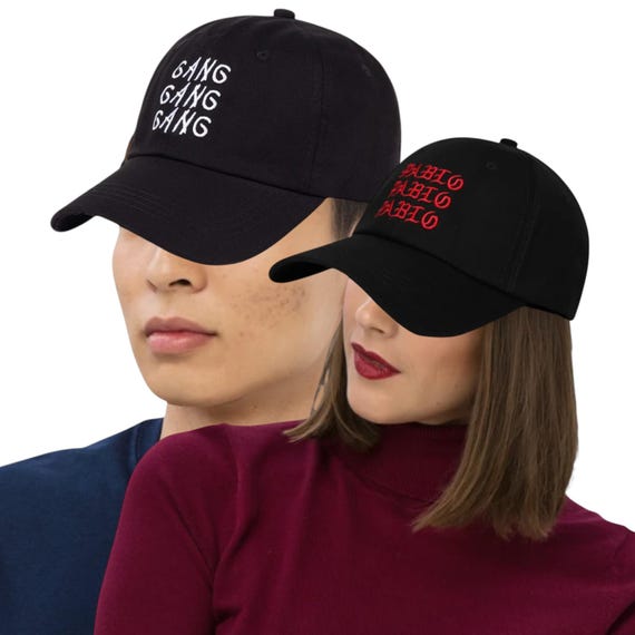Gang Cap Pablo Kanye West Embroidered Baseball Cap Saint