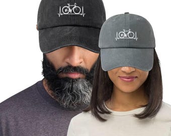 Casquette de vélo Casquette de baseball imprimée cycliste Cadeau pour motard Casquette de motard