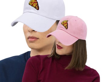 Slice of pizza hoed geborduurde baseballpet chef-kok pet food lover hat keukenpetten