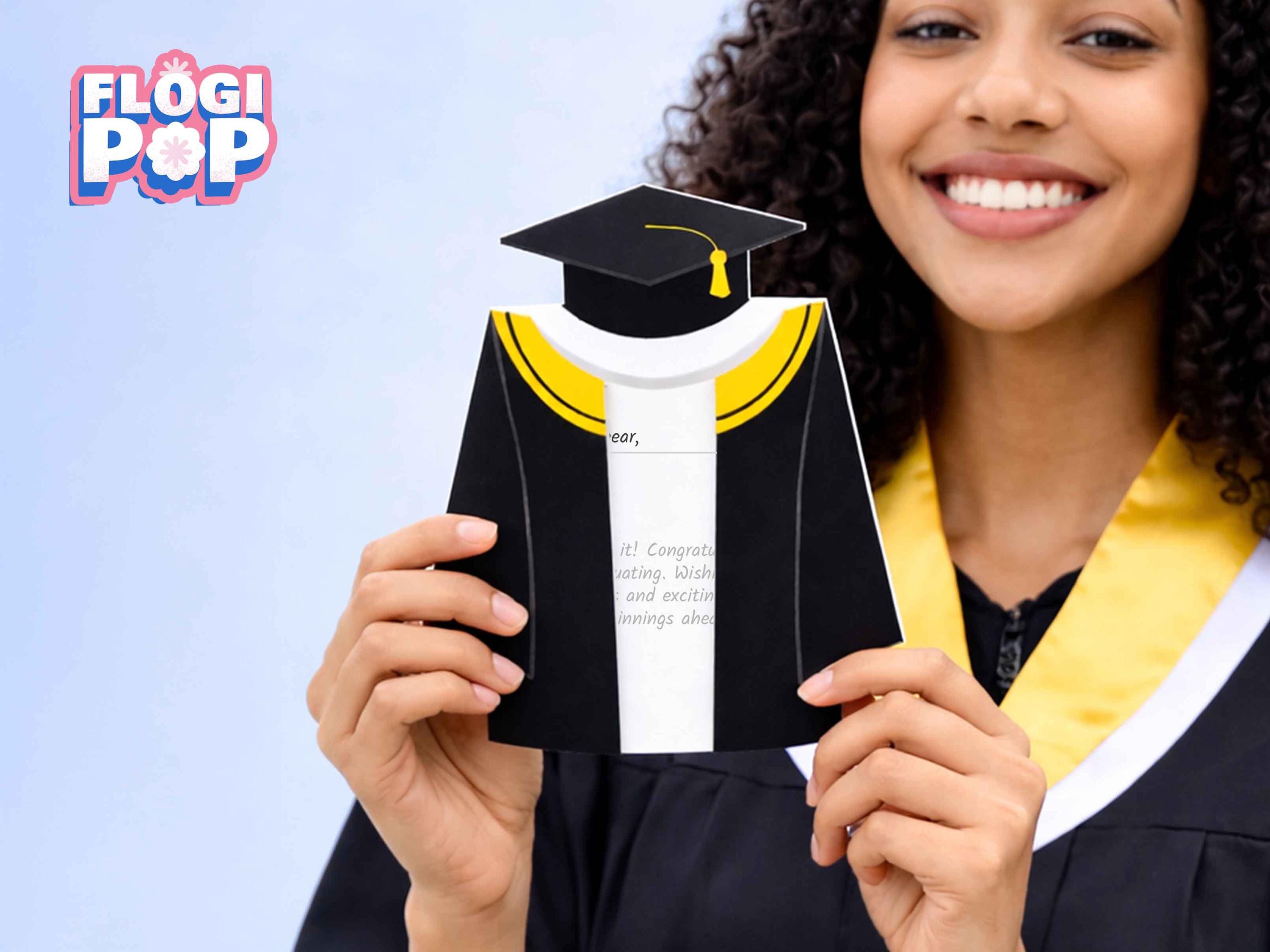 Printable Graduation Card Template | DIY Gift (pdf, Png, Svg) | Easy to ...