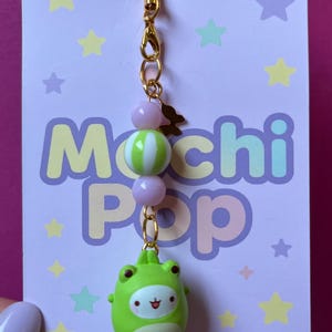 Kawaii Pastel Cute Frog Bunny Keychain/Phone Charm