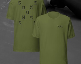 Cross Choke, Unisex BJJ Grappling t-shirt