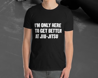 Here for the Gains, Short-Sleeve Unisex BJJ Gym T-Shirt