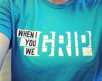 We Grip, Unisex BJJ Grappling t-shirt
