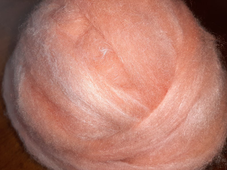 Peaches and Cream-Roving
