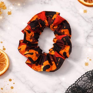 Seasonal Scrunchies | Holiday Hair Scrunchies | Mini, Regular & Jumbo | Cotton. Free Local Pick-up
