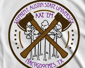 Orgullo de leñador de la SFA SVG y PNG, impresión digital de Stephen F. Austin (descarga digital)