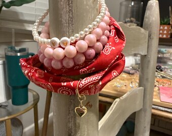 Beaded bracelet stack