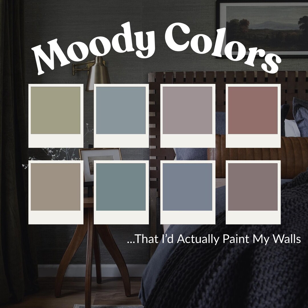 Benjamin Moore Moody Paint Color Palette: Interior Design Guide ...