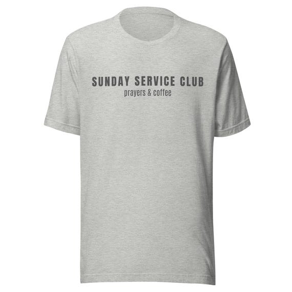 SUNDAY SERVICE Tシャツ グレー 商品の状態: 【公式通販】
