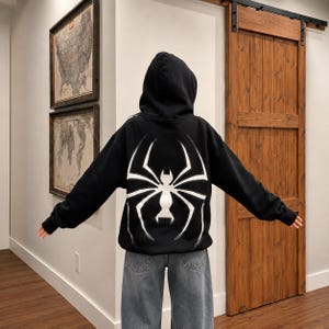 Spiderman zip hoodie - Etsy 日本