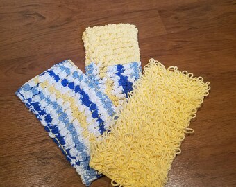 Set of 3 cotton swiffy covers