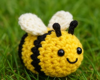 Amigurumipatroon gehaakt hommel: beginnersvriendelijke handleiding (pdf-download)