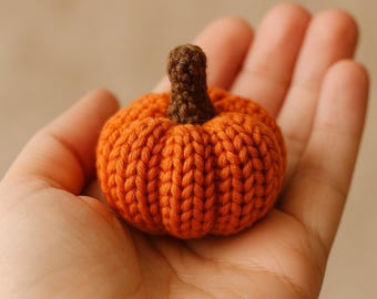 Gehaakt pompoenpatroon: mini-amigurumi-herfstdecor (pdf-patroon)