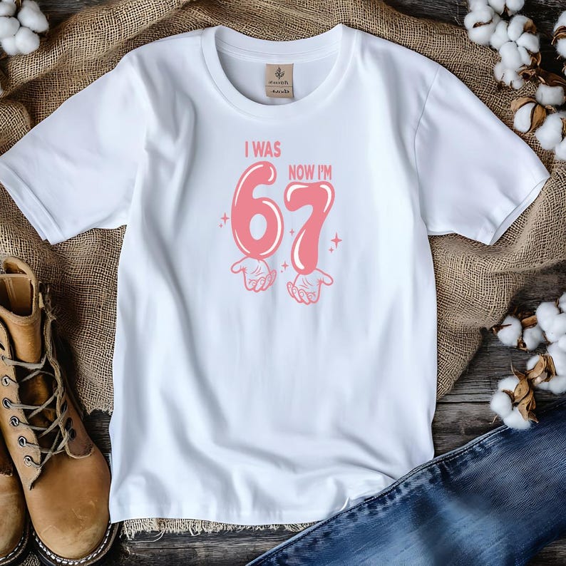 I Was Now I’m 67 SVG, 67 Birthday Svg, Six Seven, Cricut, Sublimation, 6 7 Girls, Funny 67 Meme SVG, Was 6 Now I'm 7, 7 Year Old Birthday
viral meme png,6 7 funny shirt,7th birthday png,i was 6 now im 7,birthday png,viral meme shirt,six seven shirt,kids birthday png,7th birthday svg,7th Birthday Png,trending meme shirt,kids birthday shirt,gift for birthday,digital download,birthday boy girl,7 year old birthday,Viral meme png,sublimation,Kids 6 7 shirt,7th birthday
