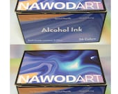 NAWODART Alcohol Ink For Resin 52 Bottles TOTAL ( 2 Boxes Of 26) Paints craft supply GIFT For Artists Art Teacher Lizones on Etsy