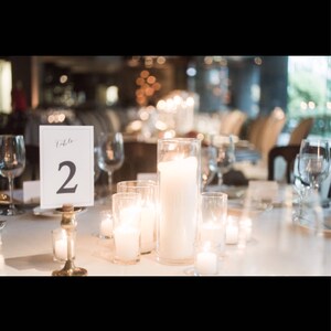 Printable Table Number Cards Wedding Table Number Tent Cards, Table ...