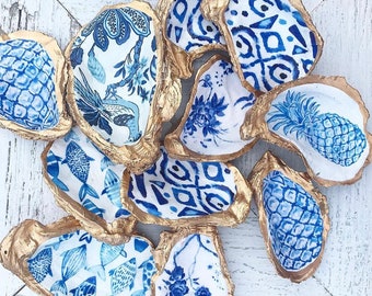 Declaration Oyster Shell Ring Dish Holder Sel Et Poivre Etsy France