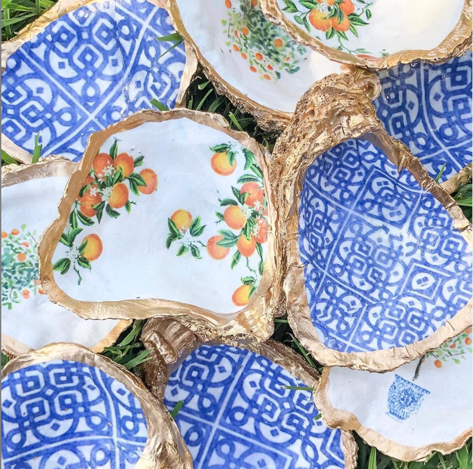 Declaration Oyster Shell Ring Dish Holder Sel Et Poivre Etsy France