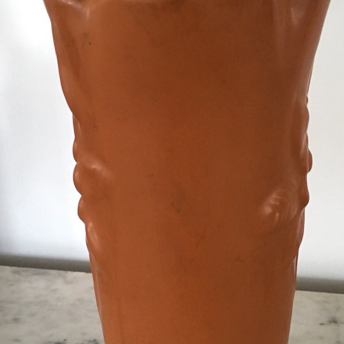 Van Briggle Columbine rare brown matte glaze shops vase