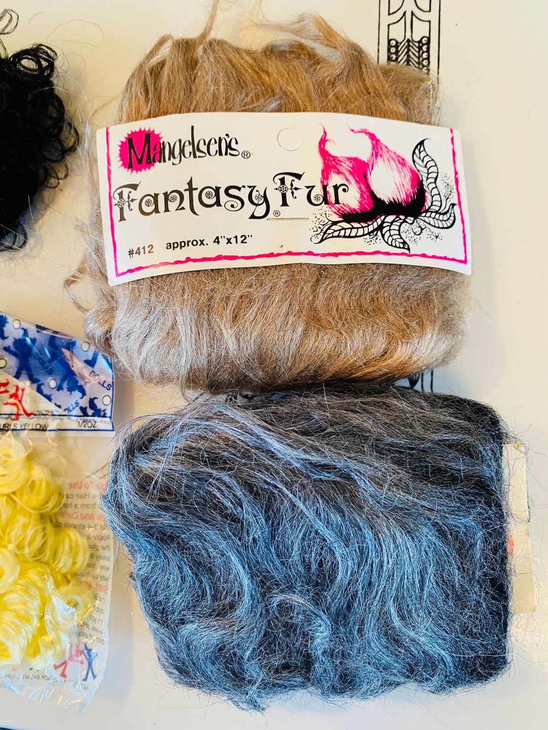 Vintage Doll Hair, Doll Making, Doll Repair, Doll Supplies, Spare Hair