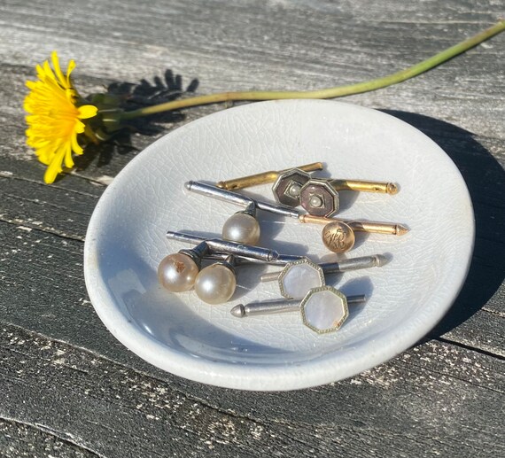 Rare Antique Cufflinks Spring Back Cufflinks Shirt Studs - Etsy