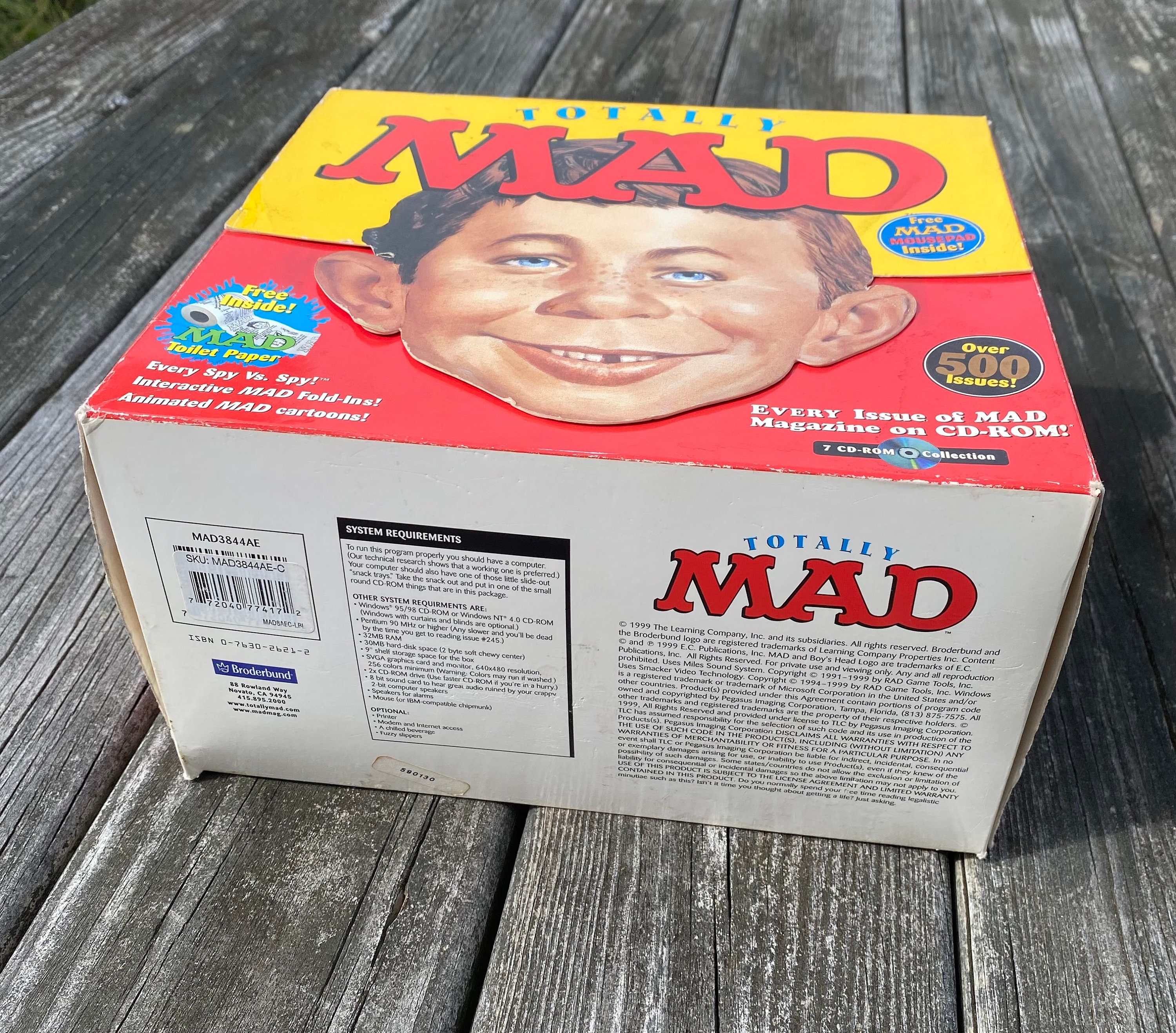 Mad Magazine 7 CD-ROM Set, 1950-1999, IOB, Toilet Paper, Mousepad, Users Guide, Collectors Item - Etsy Mad Magazine 7 CD-ROM Set, 1950-1999, IOB, Toilet Paper, Mousepad, Users Guide, Collectors Item - Etsy