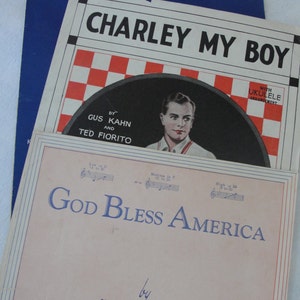 Irving Berlin Inc. collection of sheet music from the 20s - 40s