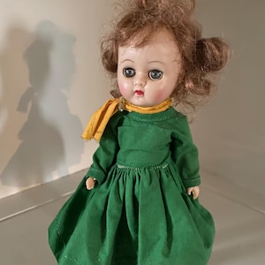 Vintage Plastic Doll: Moving Head, Blinky Eyes, Collectible Creepy Doll