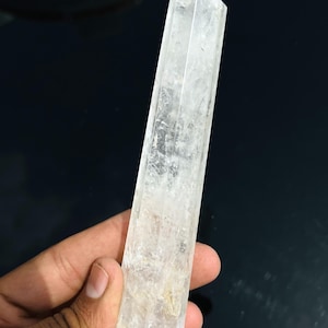 Quartzo Lemuriano Transparente - Ponta de Cristal Facetada - Torre Lm -13