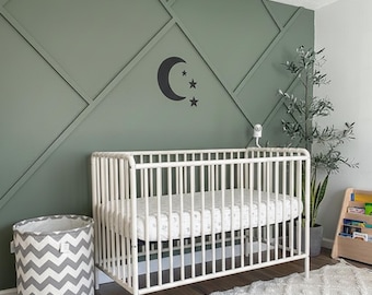Plano de diseño de pared decorativa geométrica personalizada (descarga en PDF)
