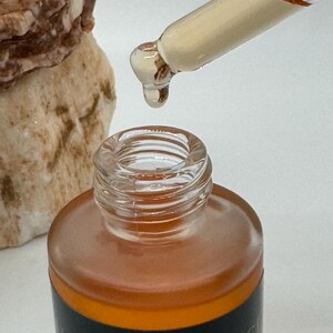 10% Vitamin C Rose Squalane Serum • Sea Buckthorn Antioxidant Facial Oil Bild 5