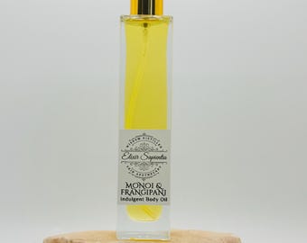 Monoi Frangipani Body Oil | Exotic Plant-Based Skin Radiance
