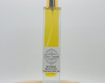 Bonne Bouche Gourmand Body Oil | Bourbon Vanilla • Pistachio • Madeleine Pastry • 100% Plant-Based Fragrance