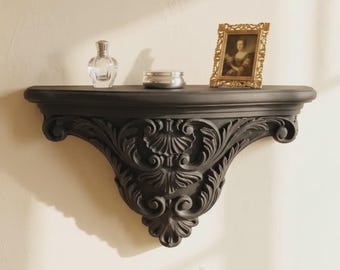 Estante consola de pared barroco ornamentado