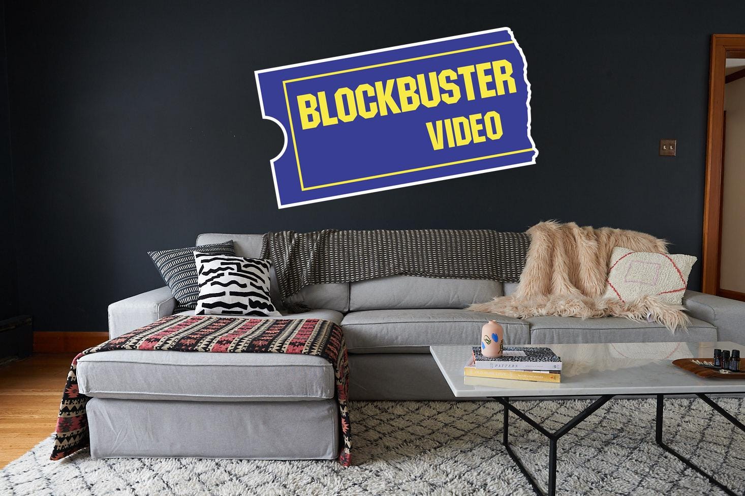 Blockbuster Video Logo Vinyl Decal / Sticker 10 Sizes!! Free Shipping ...
