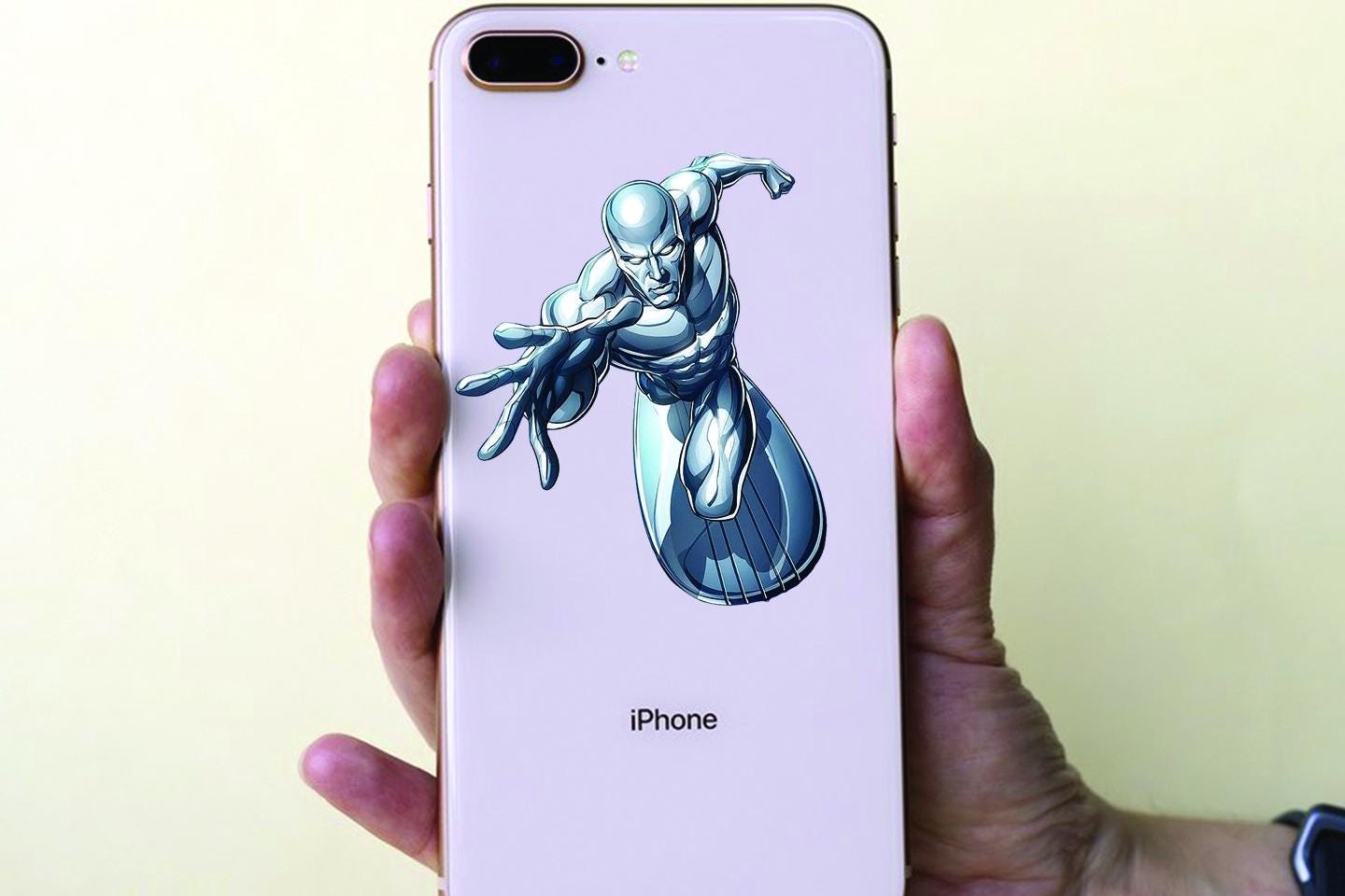 Silver Surfer Sticker Silver Surfer Character Logo Vinyl Decal / Sticker 10 Sizes!! Free ...