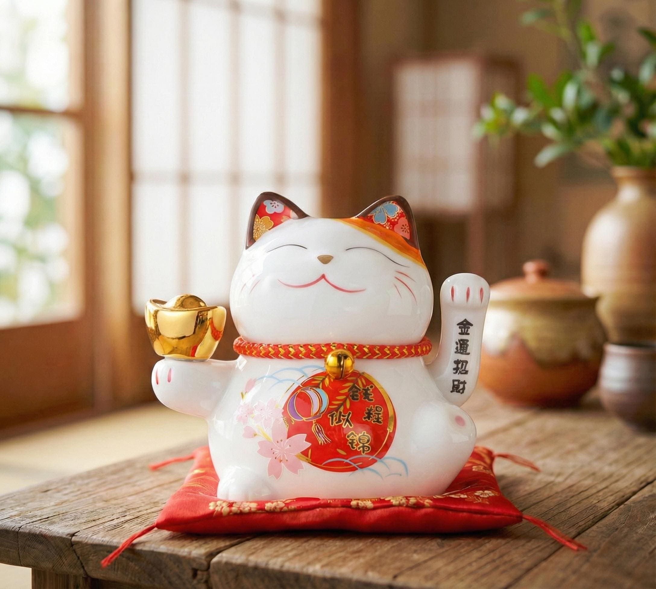 Maneki Neko Lucky Cat – Lunar New Year 2026 Gift – Chinese New