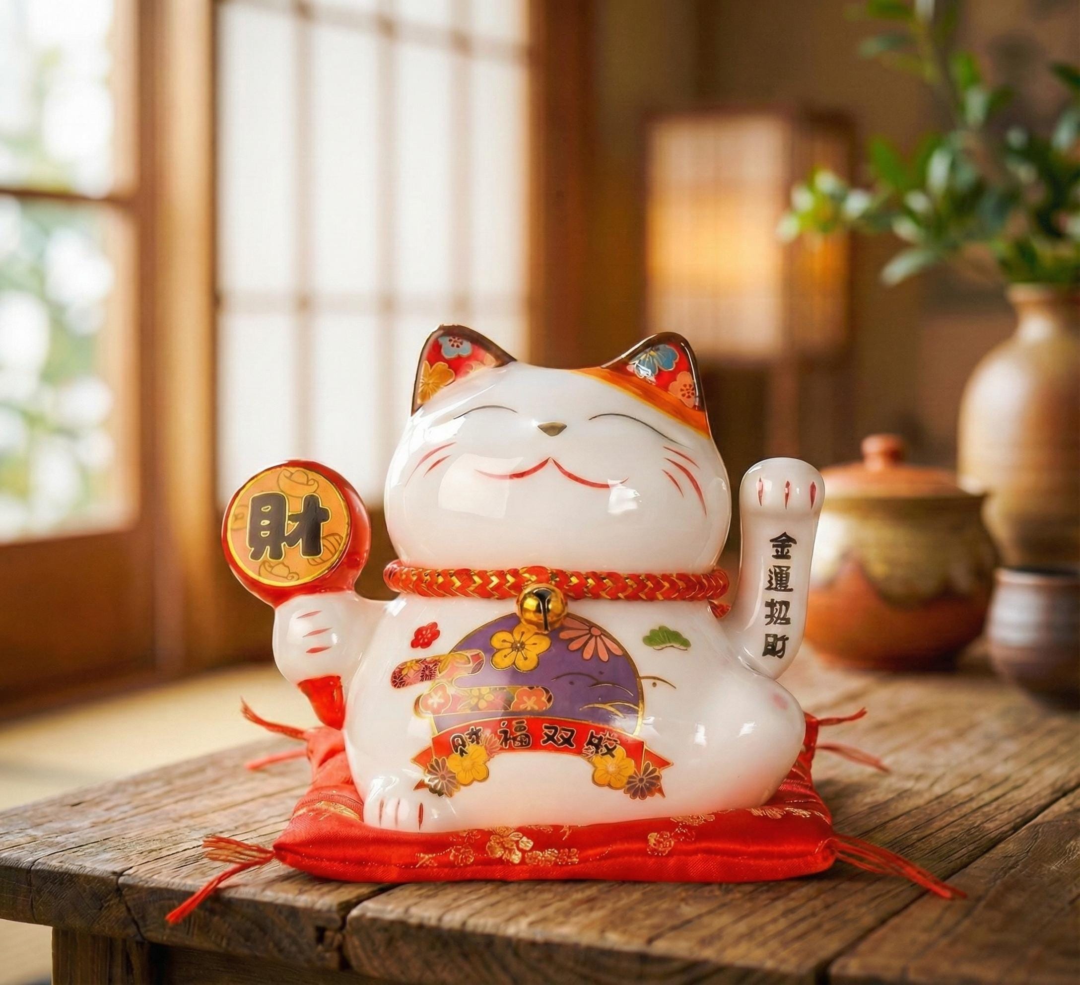 Maneki Neko Lucky Cat – Lunar New Year 2026 Gift – Chinese New