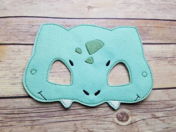 Máscara de Bulbasaur pretende jugar Dress Up | Etsy