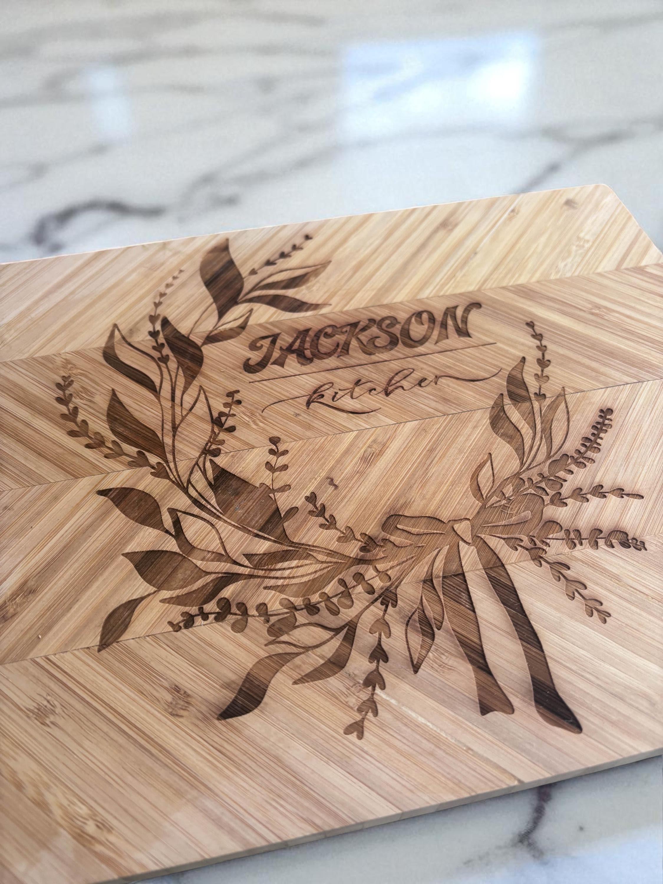 planche a decouper bois de bambou zeller