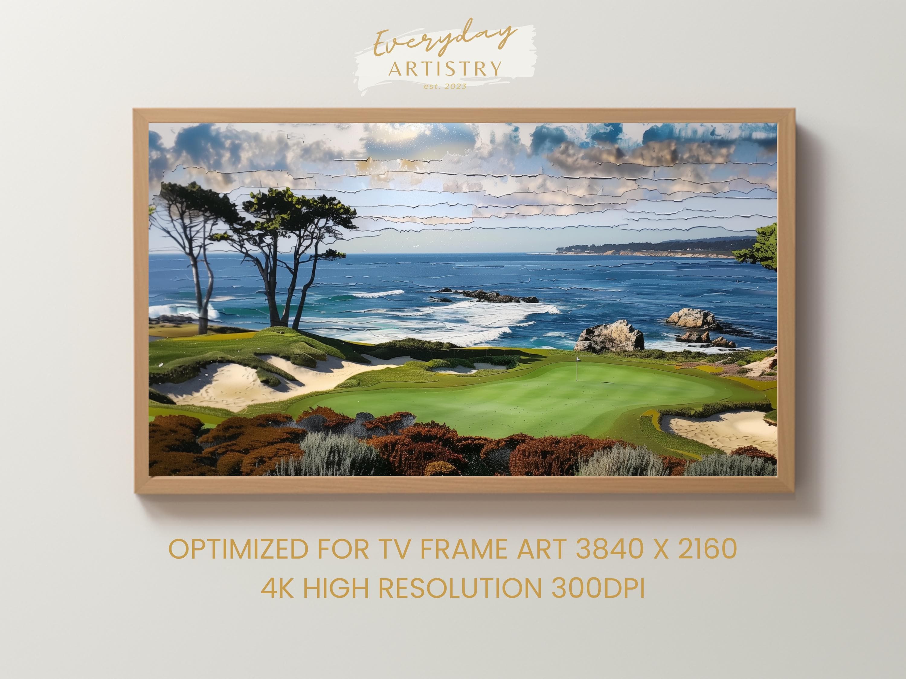 Pebble Beach Art - Etsy